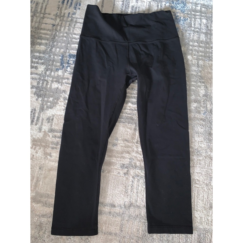 CALIA by Carrie Underwood Black High Waisted Capri Leggings Womens Size Medium